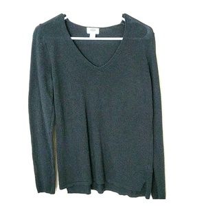 Old Navy Black Long Sleeve Lightweight Sweater